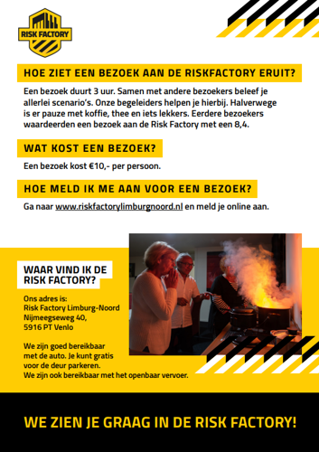 Flyer vitaal en veilig dagen