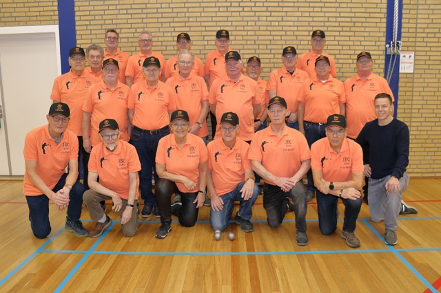 groepsfoto Jeu de Boules vereniging Echt